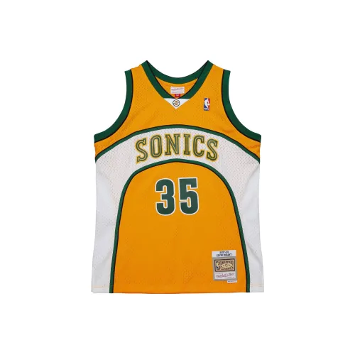 Mitchell & Ness Basketball Jerseys SW Fan Edition Durant Rising Stars Season Supersonic Team KD Men's Yellow