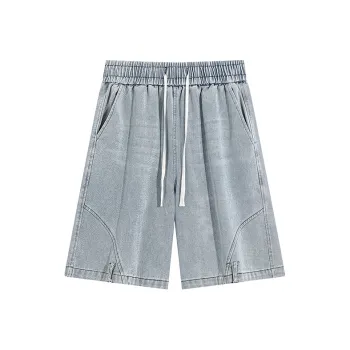 WOLF CODE Denim Shorts Unisex