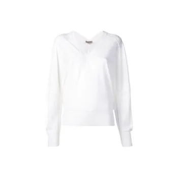 Bottega Veneta Loose Fit Sweater Women's White