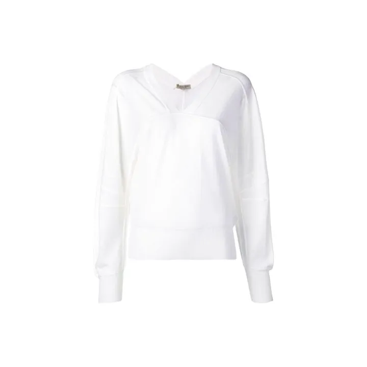 Bottega Veneta Loose Fit Sweater Women's White-0