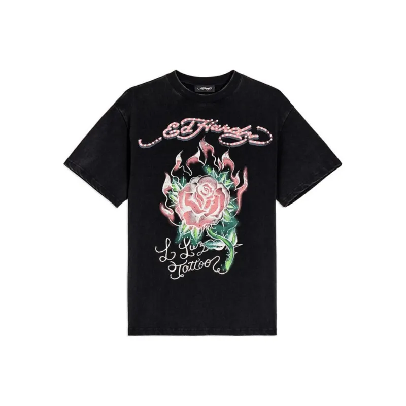 Ed Hardy T Shirts Women's Black-0