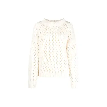 Alysi Long Sleeved Crewneck Knitted Jumper