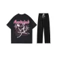 Set (Black Top+Black Pants)