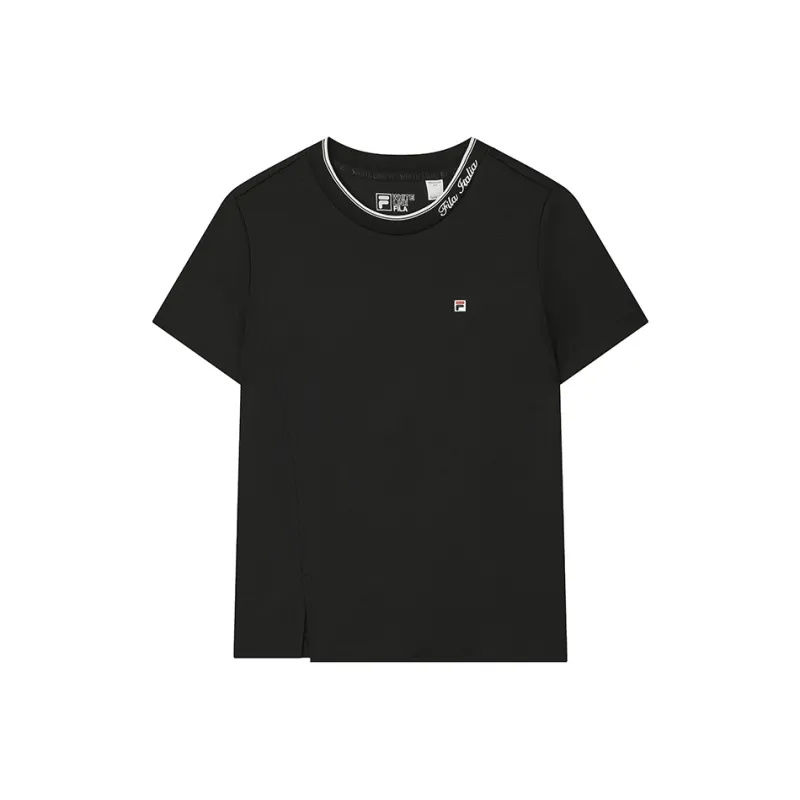 FILA Regular T Shirt Women's Jet Black-0
