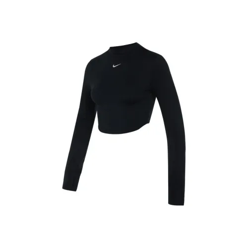 Nike Crop Tops Women's Black