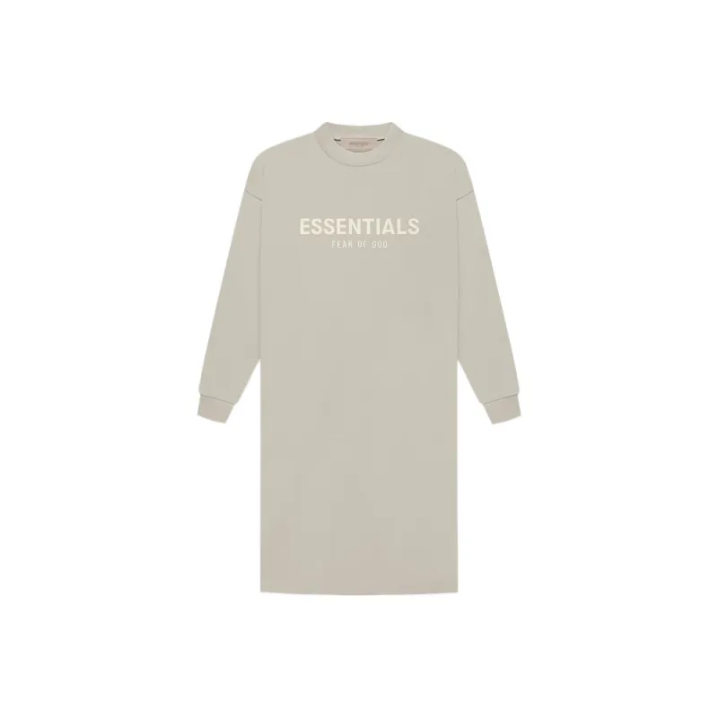 Fear Of God Essentials T Shirts Women's Smoke Gray-0