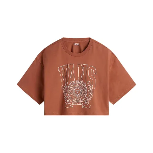 Vans FIRST TEAM RELAX T-Shirts Women's Orange