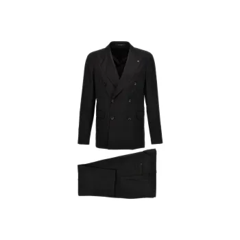 Tagliatore Double Breasted Two Piece Suit Set