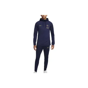 Nike Dri FIT Sport Paris Saint Germain Strike Soccer Jersey Set Men's Black Blue/Black Blue/Black Blue/Gold Suede