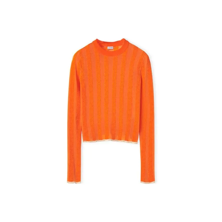LOEWE FW22 Sweater Women's Orange-0