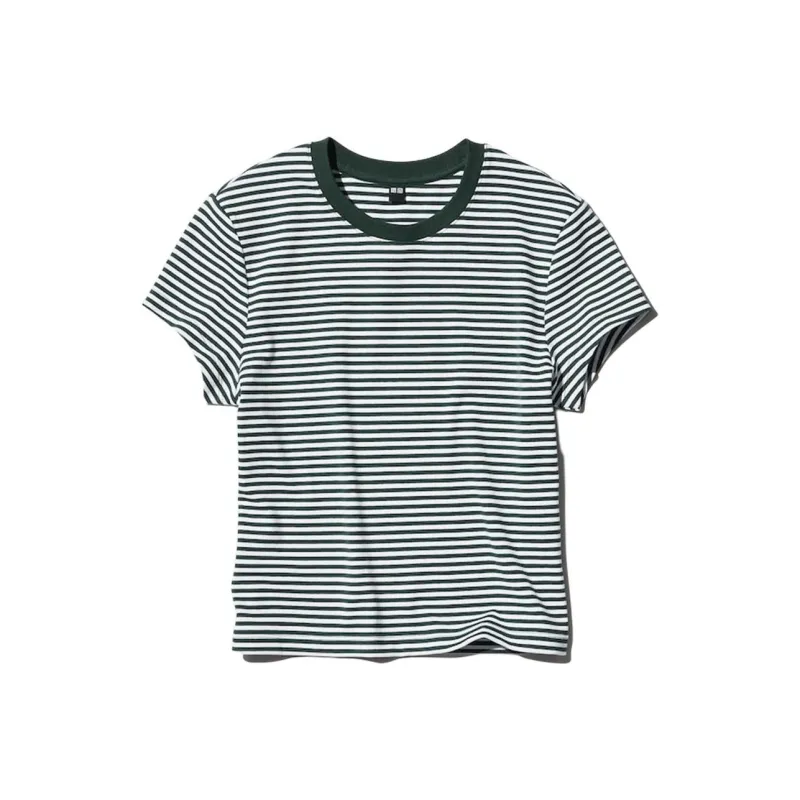 UNIQLO T Shirt Women's Dark Green-0
