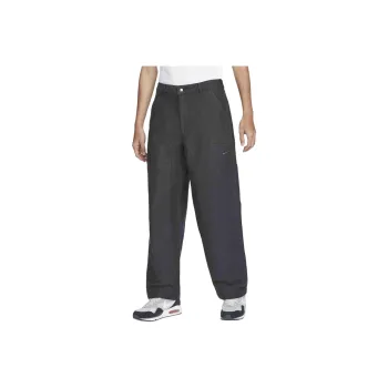 Nike LIFE DOUBLE KNEE Casual Pants Men's Coal Black