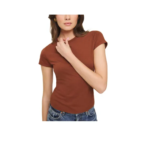 REFORMATION T Shirt Women's Fig Sauce