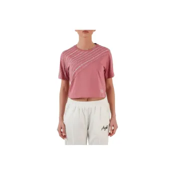 EMPORIO ARMANI EA7 SS23 T Shirt Women's Pink