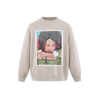 CAI Sweatshirts Unisex Greige