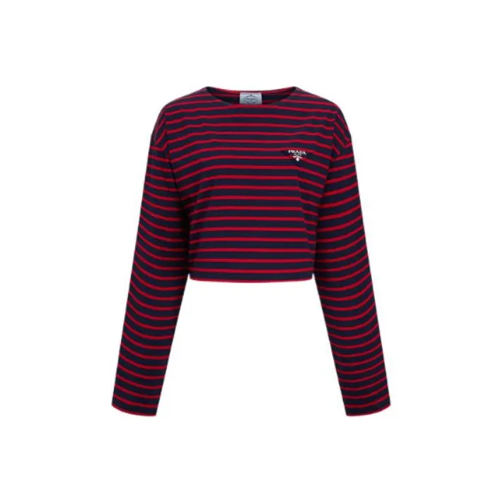 PRADA T-Shirts Women's Red-0
