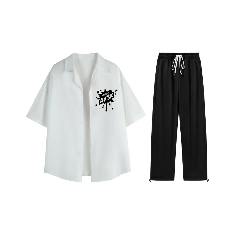 A.X.S.K Shirt Matching Set Unisex-7