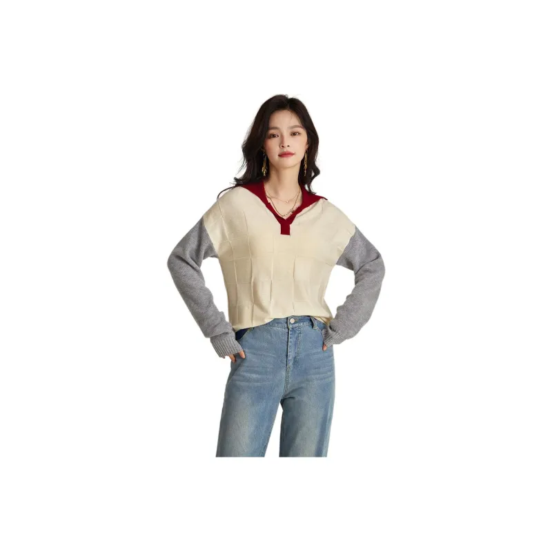 Emodues Sweaters Women's White-0