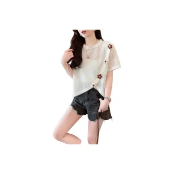 KAISER Drop Shoulder Sleeve T Shirt Women's