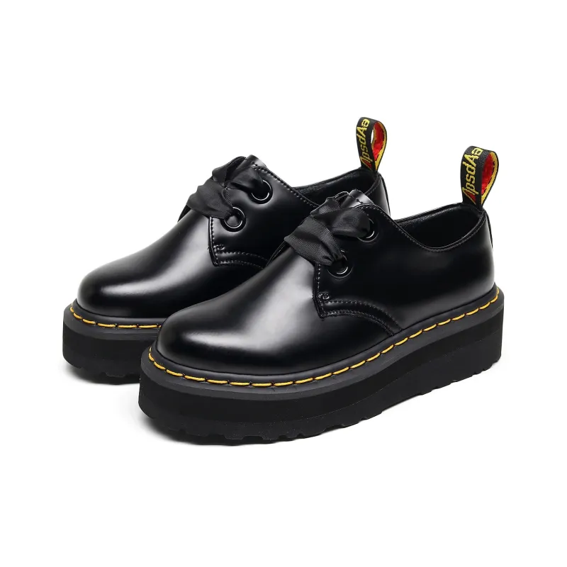 SITULANG Anti Slip And Wear Resistant Height Increasing Low Top Casual Shoes Unisex Black-2