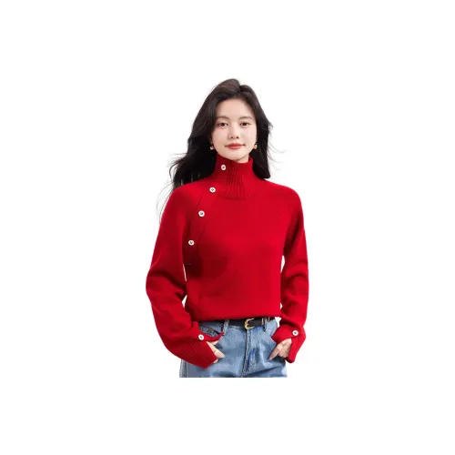 CARBAMMI Sweaters Women's Red