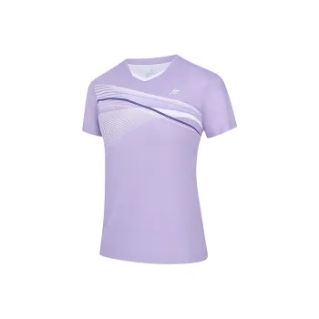 361° T Shirt Women's Elegant Purple/Raw White