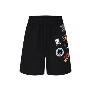PAINT STAIN Casual Shorts Unisex