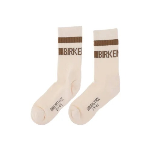 Birkenstock Mid Calf Socks Men's 1 Pack White