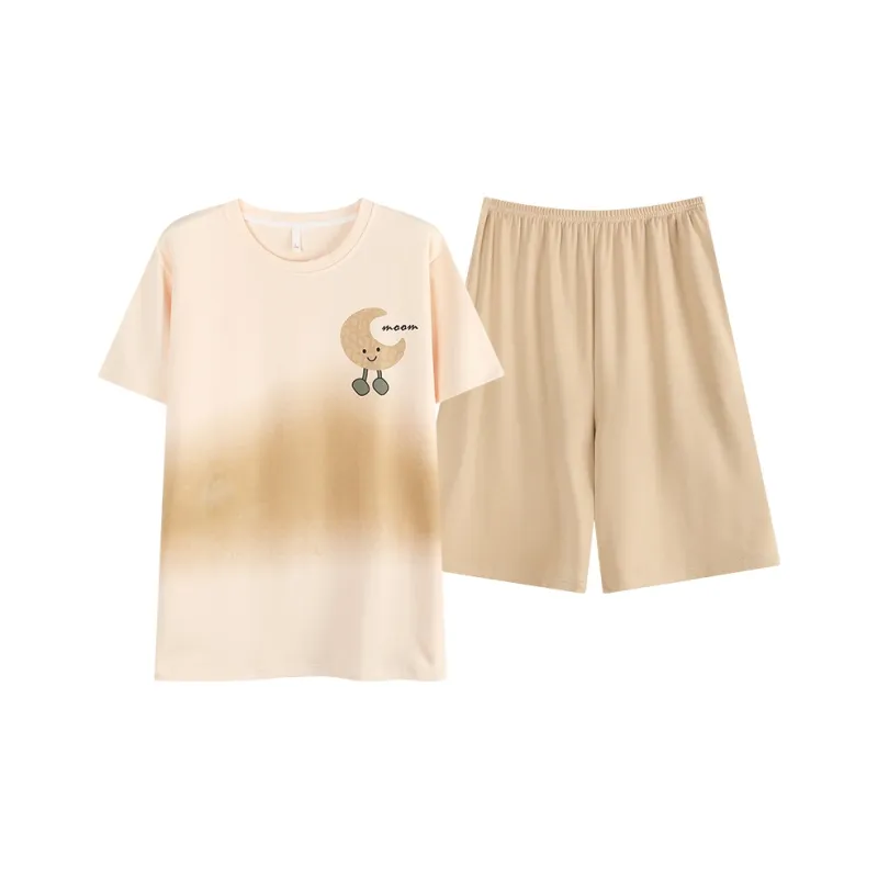 Qiao Ni Tong Pajama Set Men's Image Color-0