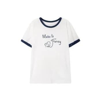 Fragment T Shirt Women's White Blue