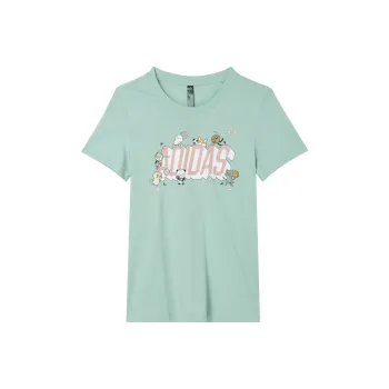 Adidas T Shirts Women's Light Green