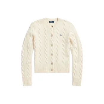 Polo Ralph Lauren Qixi Festival Collection FW24 Sweater Women's Cream