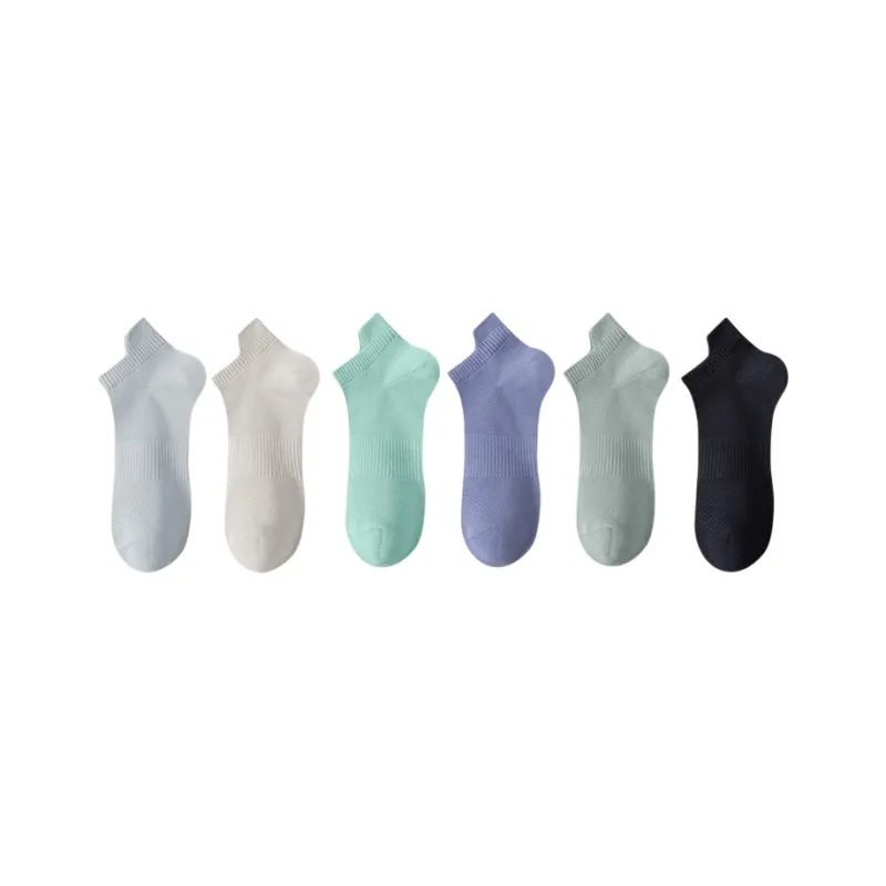 Lanza No Show Socks Men's 6 Pack-0