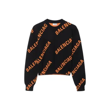 Balenciaga SS22 Sweater Women's Black
