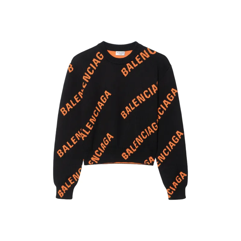 Balenciaga SS22 Sweater Women's Black-0
