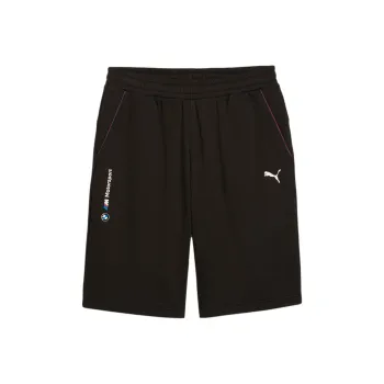 PUMA BMW M Motorsport SS24 ESS+ Fleece Shorts Casual Shorts Men's Black