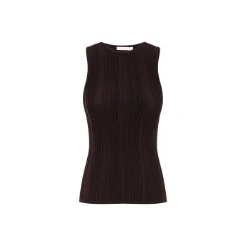 Zimmermann SS25 Tank Tops Women's Chocolate