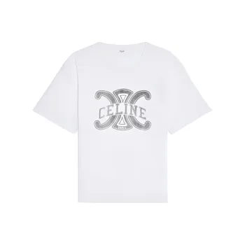 CELINE FW22 Regular T Shirt Women's White