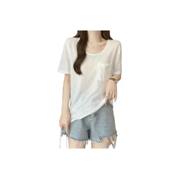 Mu Xiao Xin T Shirt Women's White