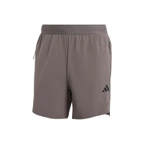 Adidas POWER WORKOUT 2 IN 1 SHORTS Sports Shorts Men's Charcoal Gray