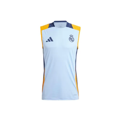 Adidas Real Madrid C.F Soccer Jerseys Men's Glossy Finish Blue