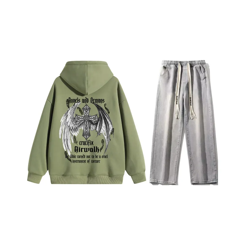 Airwalk Sweatshirt Sets Unisex-36