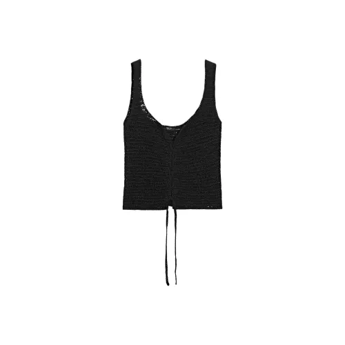 Massimo Dutti Tank Top Women's Black