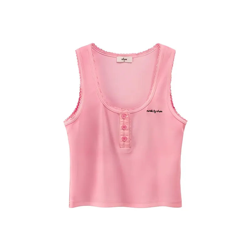 CHUU Tank Top Women's Light Pink-0