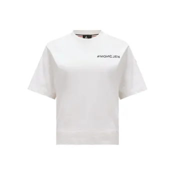 Moncler Logo T-Shirt T-Shirt Women's White