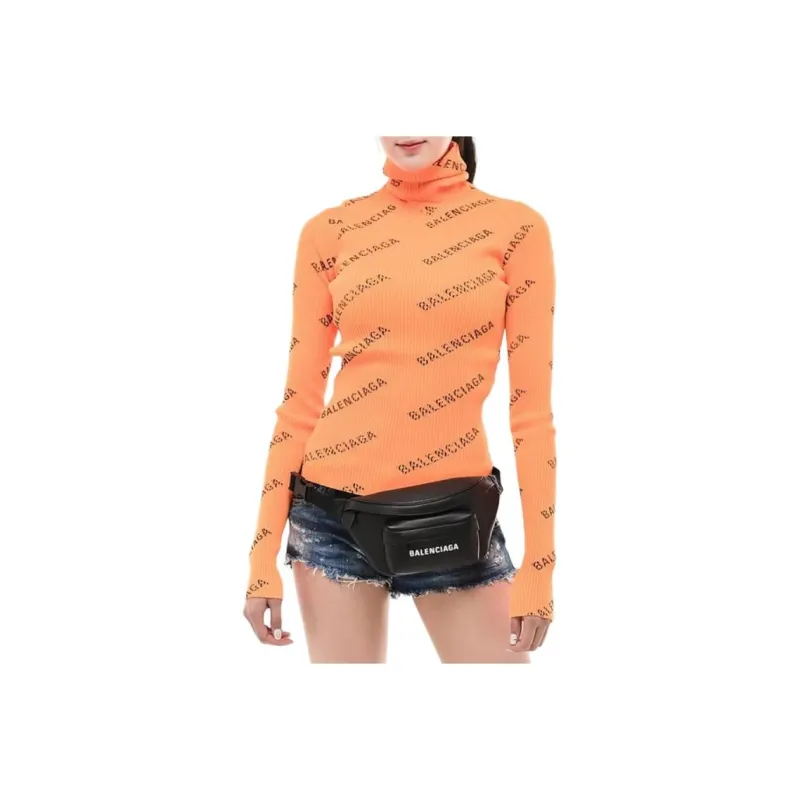 Balenciaga Sweater Regular Women's Orange-0