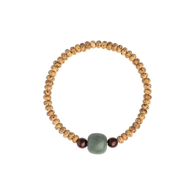 ZUIWENGLANGYASHANWENCHUANG Star Moon Bodhi Seeds Bracelets Unisex-4