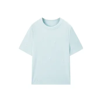 LEDIN T Shirt Women's Melted Ice Blue In Stock