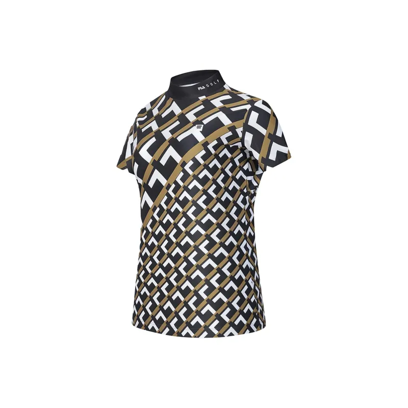 FILA Golf Series Regular T Shirt Women's Black-0
