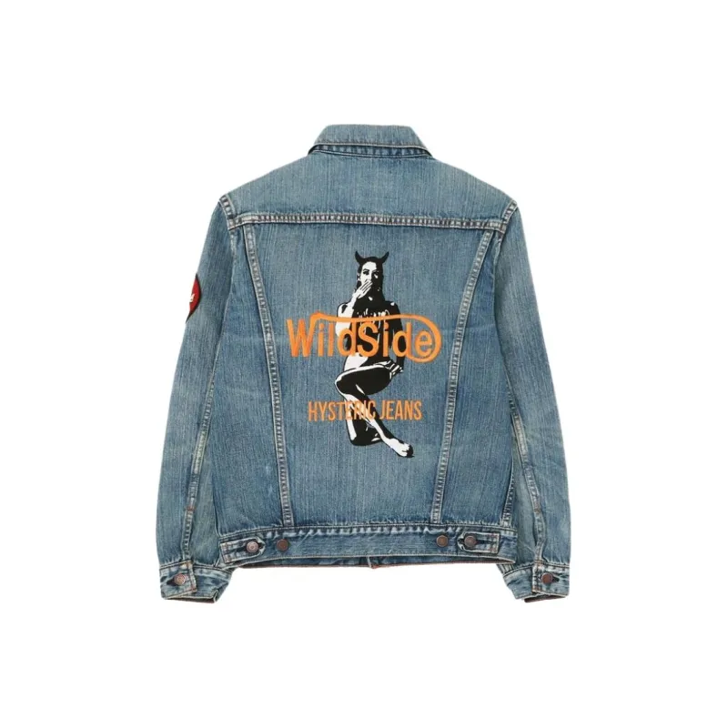 Yohji Yamamoto x HYSTERIC GLAMOUR SS25 Jackets & Coats Unisex Blue-0